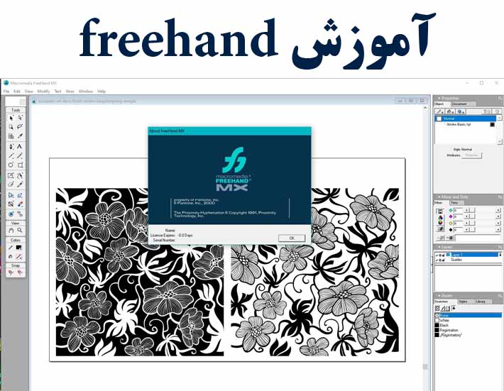  آموزش فریهند freehand ( با ارائه مدرک بین المللی)