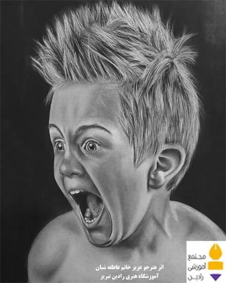 اثر هنرجو عزیز خانم عاطفه شبان