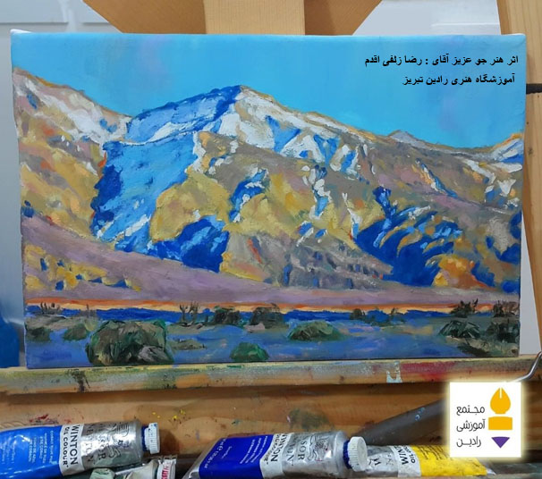 اثر هنرجو عزیز رضا زلفی اقدم