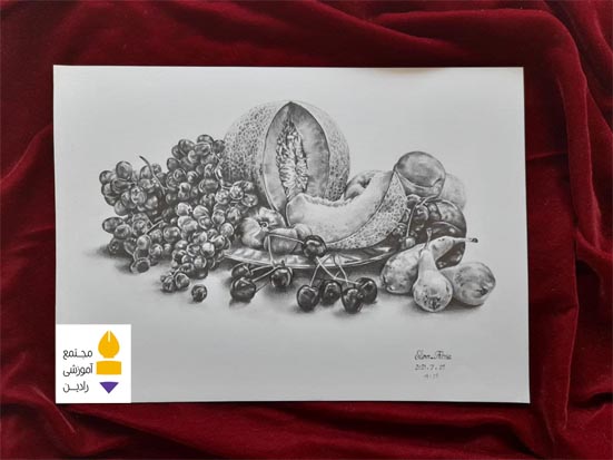 اولین اثر هنرجو عزیز خانم  الینا نجفی