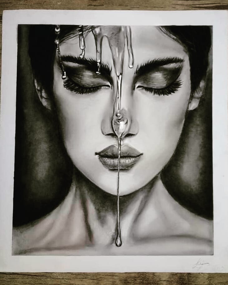 اثر هنرجو عزیزمان خانم فاطمه امجدی 